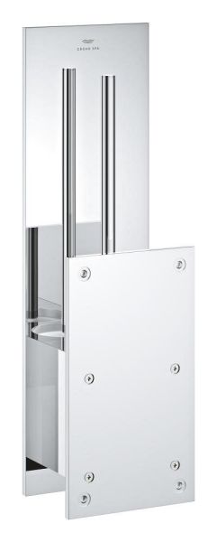 Grohe Allure Gravity Toilettenbürstengarnitur ohne Platte, chrom 1047790000 
