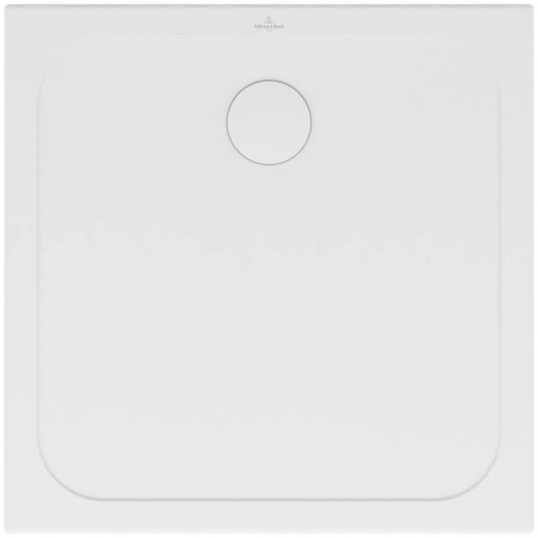 Villeroy&Boch Lifetime Plus Keramik-Duschwanne mit Antislip 100x100x3,5cm 6223J501