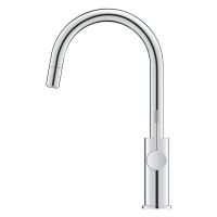 Vorschau: Grohe Blue 2.0 5-in-1-Armatur, C-Auslauf, ausziehbar, chrom