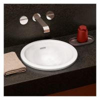 Vorschau: Villeroy&Boch Loop&Friends Einbauwaschbecken rund, Ø45cm, weiß, 4A600001