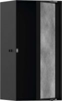 Hansgrohe XtraStoris Rock Wandnische mit befliesbarer Tür 300/150/140, schwarz matt Hansgrohe XtraStoris Rock Wandnische mit befliesbarer Tür 300/150/140, schwarz matt
