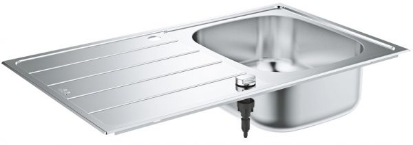 Grohe K200 Edelstahlspüle mit Abtropffläche, edelstahl 31552SD1