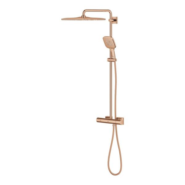 Grohe Rainshower SmartActive 310 Cube Duschsystem Aufputz, warm sunset