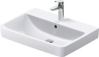 Vorschau: Duravit No.1 Waschtisch rechteckig 65x46cm, mit Hahnloch, mit Überlauf, weiß 2375650000