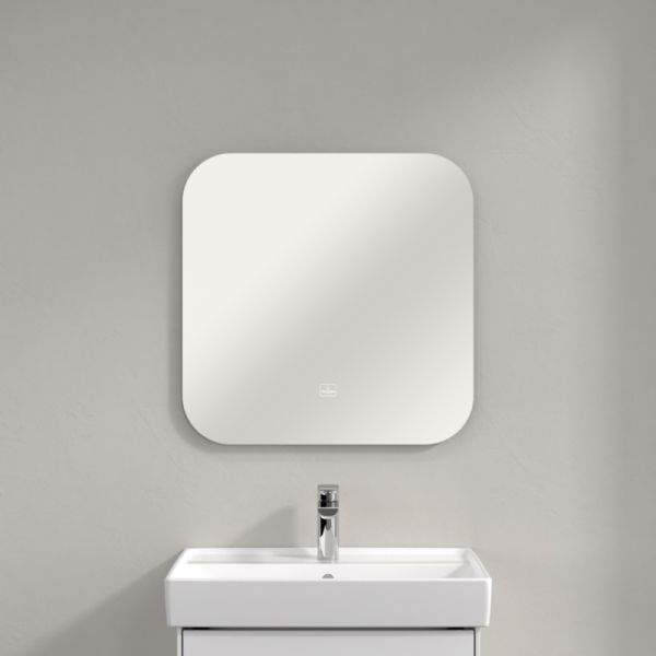 Villeroy&Boch More to See Lite LED-Spiegel, 60x60cm, mit Sensordimmer A4626000