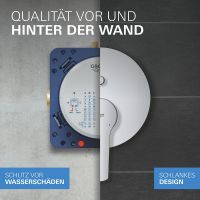 Vorschau: Grohe Start UP-Duschsystem rund mit Thermostat, Vitalio Start Kopfbrause, chrom