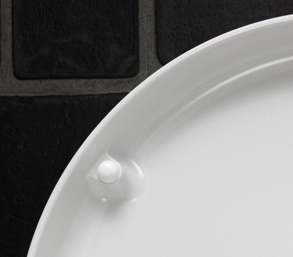 Duravit Starck 3 Wand-WC Set inkl. WC-Sitz mit Absenkautomatik, 54x37cm, oval, rimless, weiß