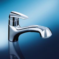Grohe Eurodisc Einhand-Küchenarmatur mit Dual Spülbrause, chrom 32257001 