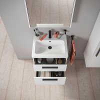 Vorschau: Duravit D-Code Möbelset 60cm Waschtisch mit Unterschrank