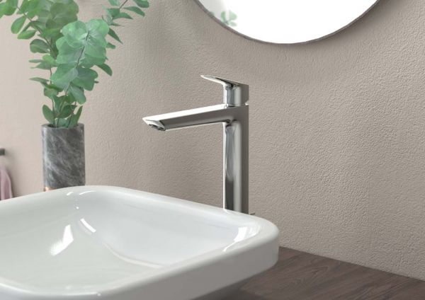 Hansgrohe Logis Einhebel-Waschtischarmatur 240 Fine mit Zugstangen-Ablaufgarnitur, chrom 71257000_1