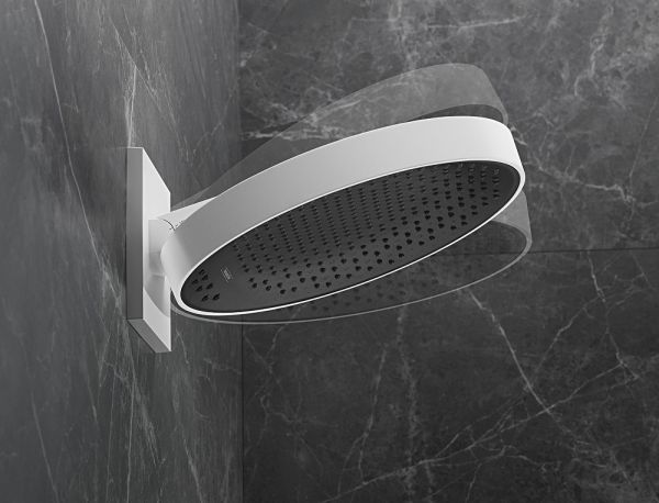 hansgrohe RainSelect/Rainfinity Duschsystem Unterputz Komplettset, weiß matt