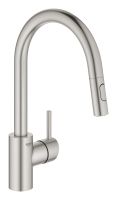 Vorschau: Grohe Concetto Einhand-Spültischbatterie, herausziehbare Spülbrause Dual