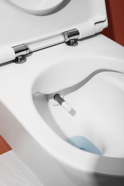 Laufen Cleanet Navia Dusch-WC rimless, wandhängend, Tiefspüler, inkl. WC-Sitz mit Deckel 82060.1