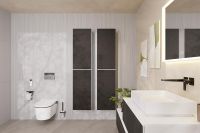 Vorschau: hansgrohe Xuniva Evo E Aufsatzwaschtisch 65x40cm mit Ablaufventil