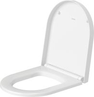 Vorschau: Duravit ME by Starck WC-Sitz ohne Absenkautomatik, weiß-weiß seidenmatt 0020112600 1