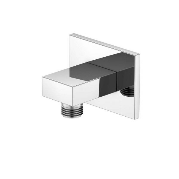 Steinberg Brauseanschlussbogen 1/2", eigensicher gegen Rückfließen, chrom