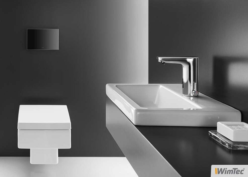 WimTec SMART HDM 9 V Berührungslose Waschtischarmatur mit Mischer für