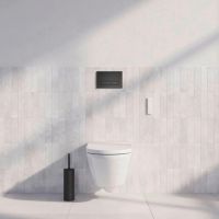 Vorschau: Duravit DuraSystem Betätigungsplatte mechanisch für WC Beta 100, schwarz matt