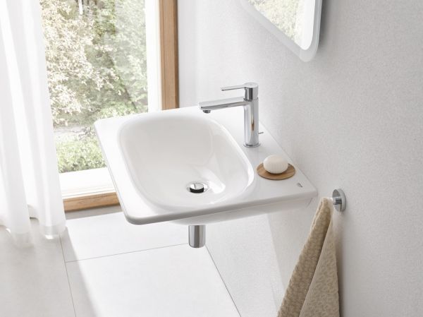 Grohe Essence Waschbecken 60x48,5cm, mit Hahnloch, weiß PureGuard