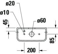 Vorschau: Duravit Qatego Spülkasten 3/4,5L mit Innengarnitur Dual Flush, für Anschluss unten links, weiß