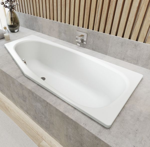 Kaldewei Mini links Raumspar-Badewanne 157x75/50cm Mod. 832