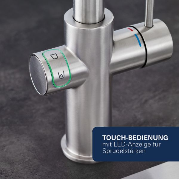Grohe Blue Professional L-Auslauf Set, herausziehbar, Filterfunktion & Sprudelfunktion