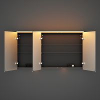 Vorschau: Burgbad Sinea 3.0 LED-Spiegelschrank 140x80cm