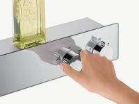 Vorschau: Hansgrohe ShowerTablet 600 Thermostat Universal Aufputz, für 2 Verbraucher 13108000 chrom