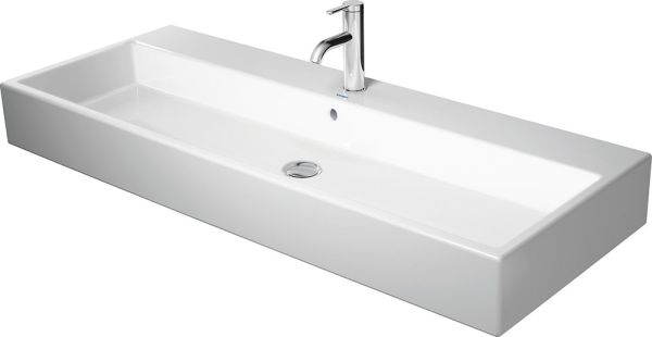 Duravit Vero Air Waschtisch rechteckig 120x47cm, 1 Hahnloch, mit Überlauf, weiß 2350120000