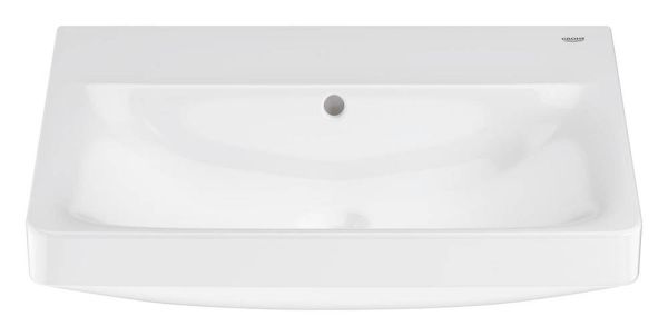 Grohe Euro Keramik Waschtisch 60cm mit Überlauf, ohne Hahnloch, weiß