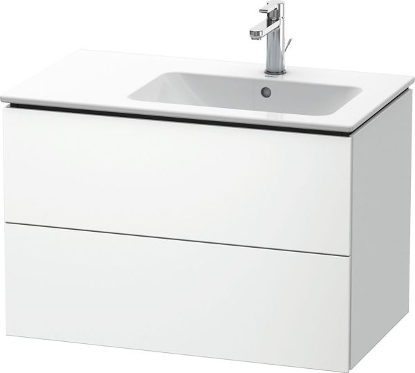 Duravit L-Cube Waschtischunterschrank Becken rechts 82x48cm 2 Schubladen für ME by Starck 234683