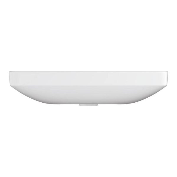Grohe Euro Keramik Waschtisch 60cm ohne Hahnloch, ohne Überlauf, weiß