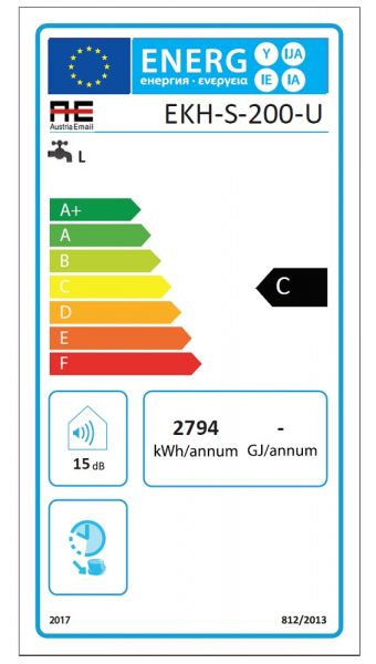 Austria Email EKH-S 200 U Komfort-Elektrospeicher, 200 Liter