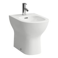 Laufen Lua Stand-Bidet 52x36cm mit Überlauf, weiß H8320820003021