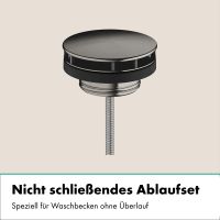 Vorschau: hansgrohe Vivenis Waschtischarmatur 19,2 cm Unterputz Wandmontage, brushed black chrome