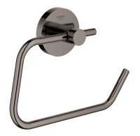 Grohe Essentials WC-Papierhalter ohne Deckel, hard graphite