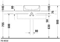 Vorschau: Duravit Starck 1 Aufsatzbecken Ø46cm weiss 04454600001