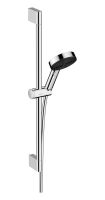 Hansgrohe Pulsify Select S Brauseset 105 EcoSmart 3jet Relaxation, mit Brausestange 65cm, chrom 24161000