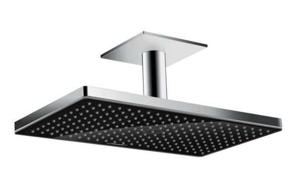 Hansgrohe Rainmaker Select 460 1jet Kopfbrause mit Deckenanschluss 10cm, schwarz/chrom