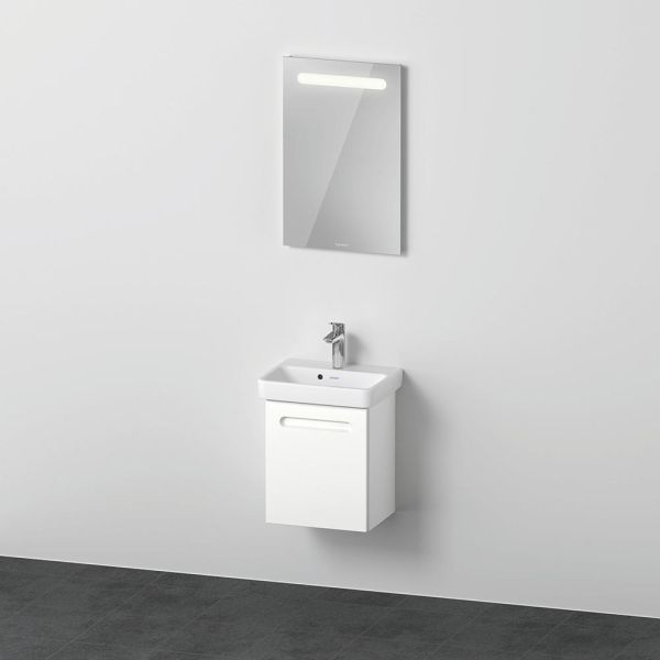 Duravit No.1 Badmöbel-Set 45cm mit Waschtisch und Spiegel N10150L18180000