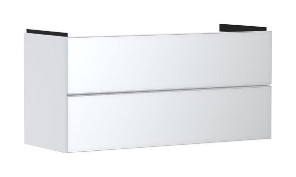 hansgrohe Xevolos E Waschtischunterschrank 118x47,5cm für Waschtisch, 2 Schubkästen
