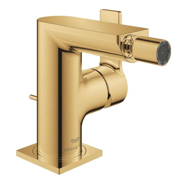 Grohe Allure Bidetaramtur mit Ablaufgarnitur, cool sunrise 24160GL1