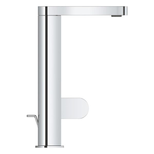 Grohe Plus Einhand-Waschtischbatterie, L-Size, Zugstangen-Ablaufgarnitur, chrom