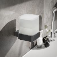 emco loft Sensor-Seifenspender, schwarzchrom gebürstet/satiniert 052100505 