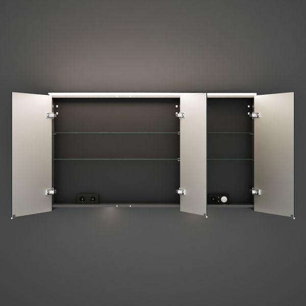 Burgbad Sinea 3.0 LED-Spiegelschrank 140x80cm