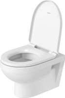 Vorschau: Duravit No.1 Wand-WC 54x36,5cm, oval, HygieneGlaze, rimless, weiß