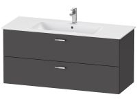 Vorschau: Duravit XBase Badmöbel-Set 123cm mit ME by Starck Waschtisch und Spiegelschrank XB007804949