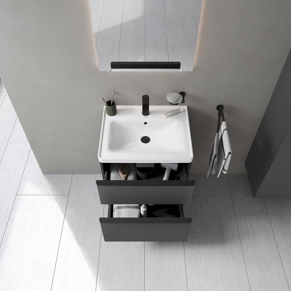 Duravit D-Neo Möbelset 60cm Waschtisch mit Unterschrank