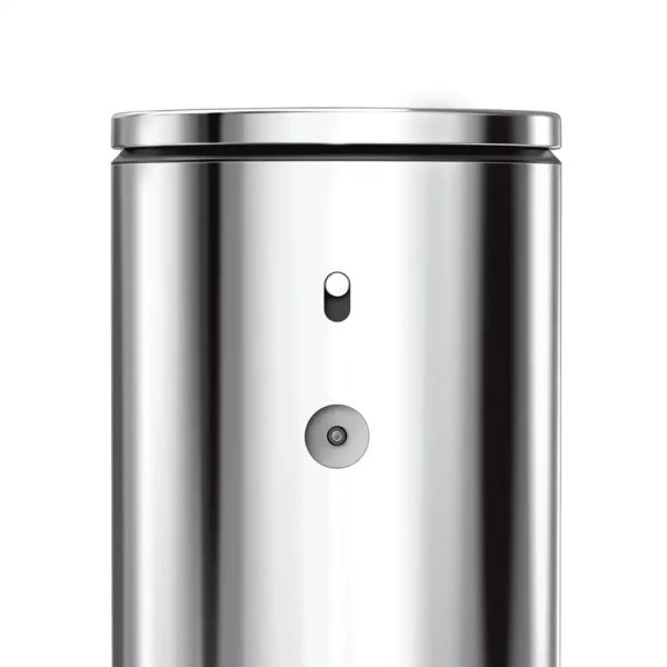 simplehuman Sensorspender 266ml wiederaufladbar, edelstahl poliert