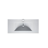 Vorschau: RIHO Porto Wave Waschtisch mit Unterschrank 100cm & LED-Spiegelschrank